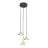 Emibig Pendant Elit Steel Black | Suitable for 3x GX53 - Max 12W