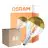 Multipack 6x Osram Classic LED E14 Ball Filament Clear 4W 380lm - 827 Extra Warm White | Replaces 34W