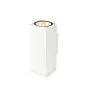 SLV Theo Pro L Up/Down Wall Light Aluminium White 30W 3600lm - 827 Extra Warm White | Outdoor - IP65 - Dimmable