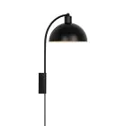 Nordlux Ellen 20 Wall Light Metal and Textile Black | Suitable for E14